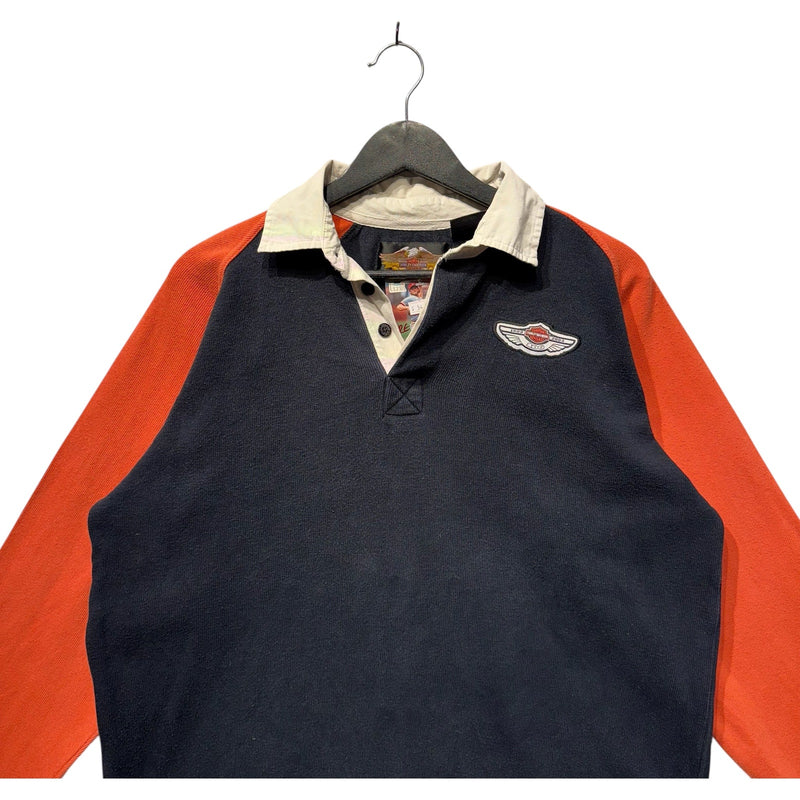 Vintage Harley Davidson Mullet Long Sleeve Rugby