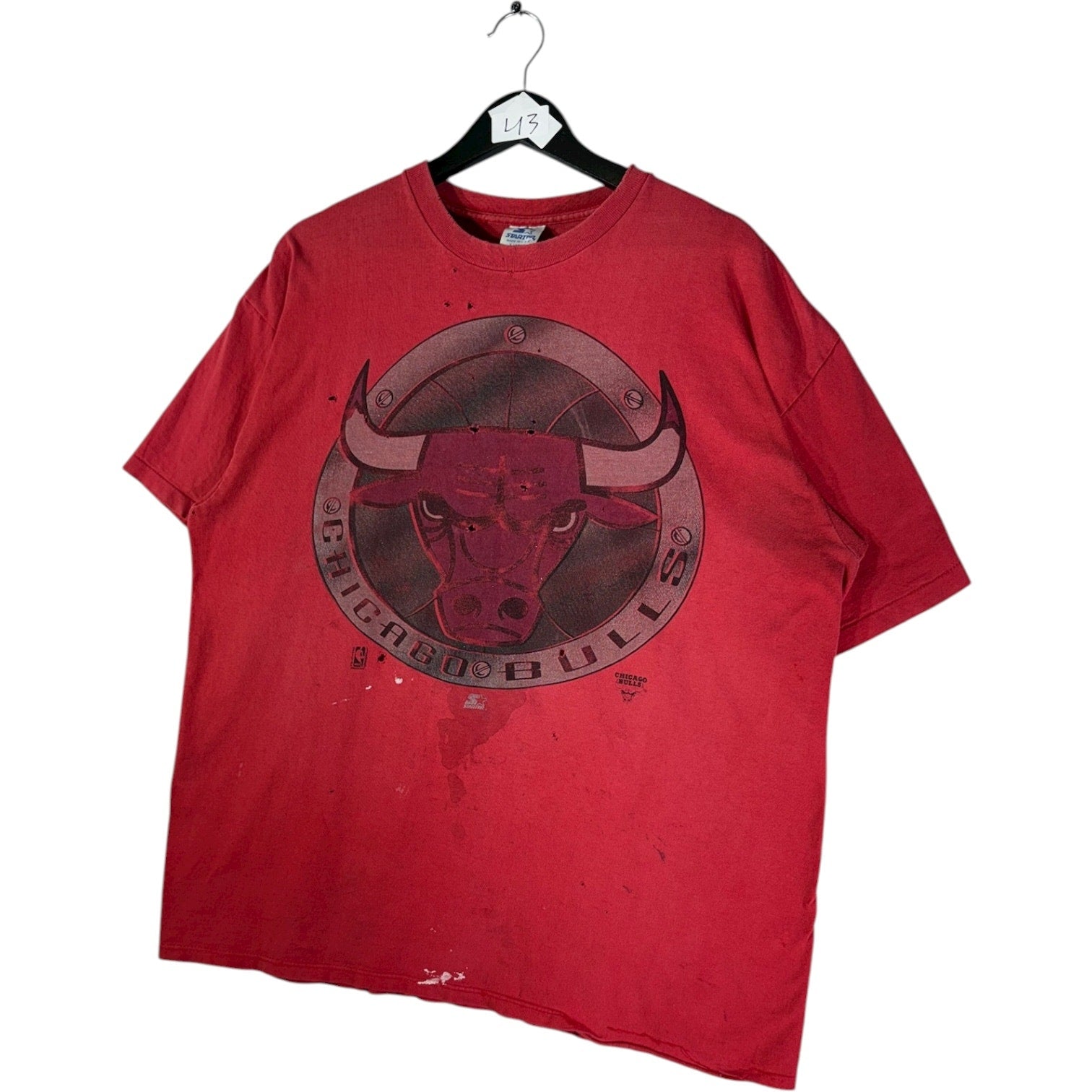 Vintage Starter Chicago Bulls NBA Graphic T-Shirt
