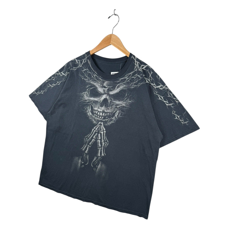 Vintage Skull Graphic T-Shirt