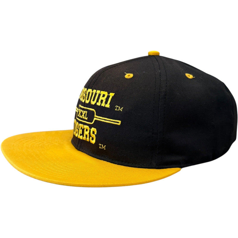Vintage University Of Missouri Tigers Spellout Snapback Hat