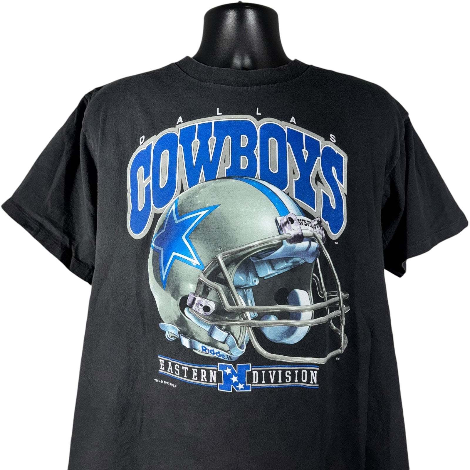 Vintage Salem Sportswear Dallas Cowboys Helmet NFL Tee