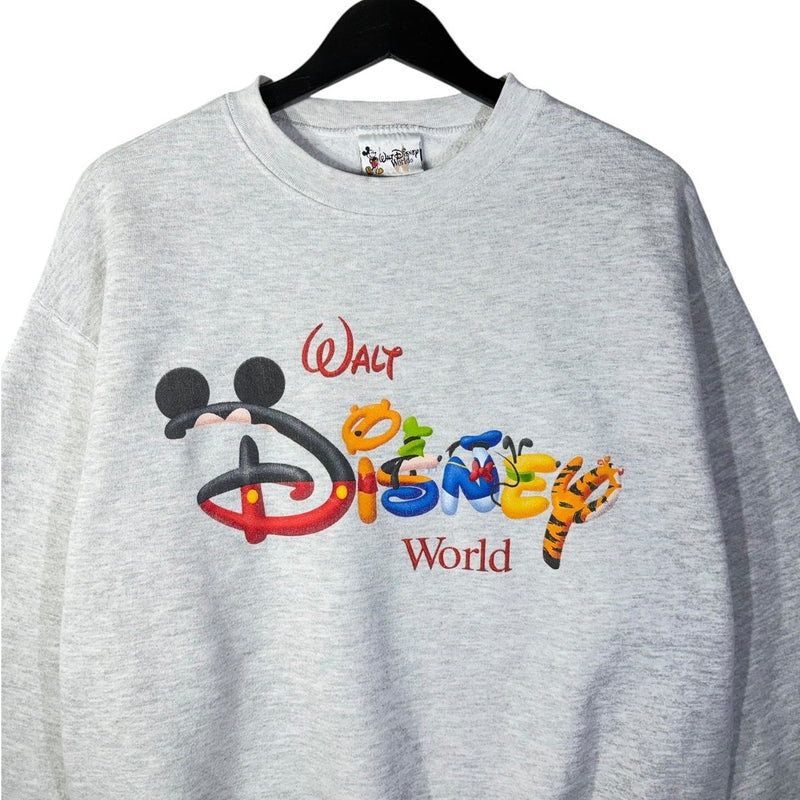 Vintage Disney Walt Disney World Logo Crewneck