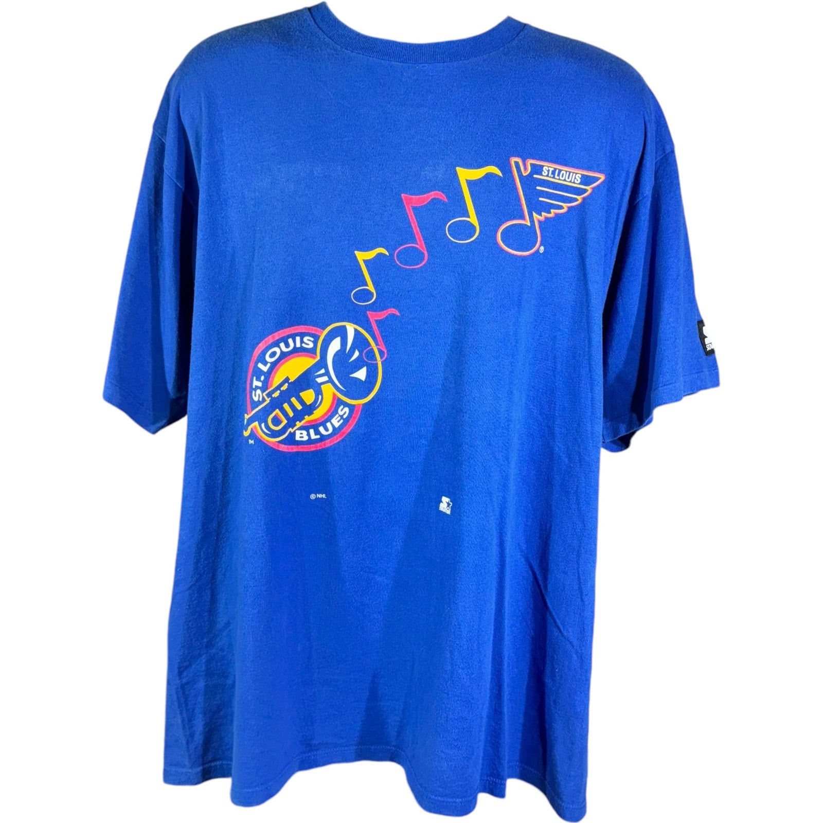 Vintage Starter St. Louis Blues Logo NHL Tee