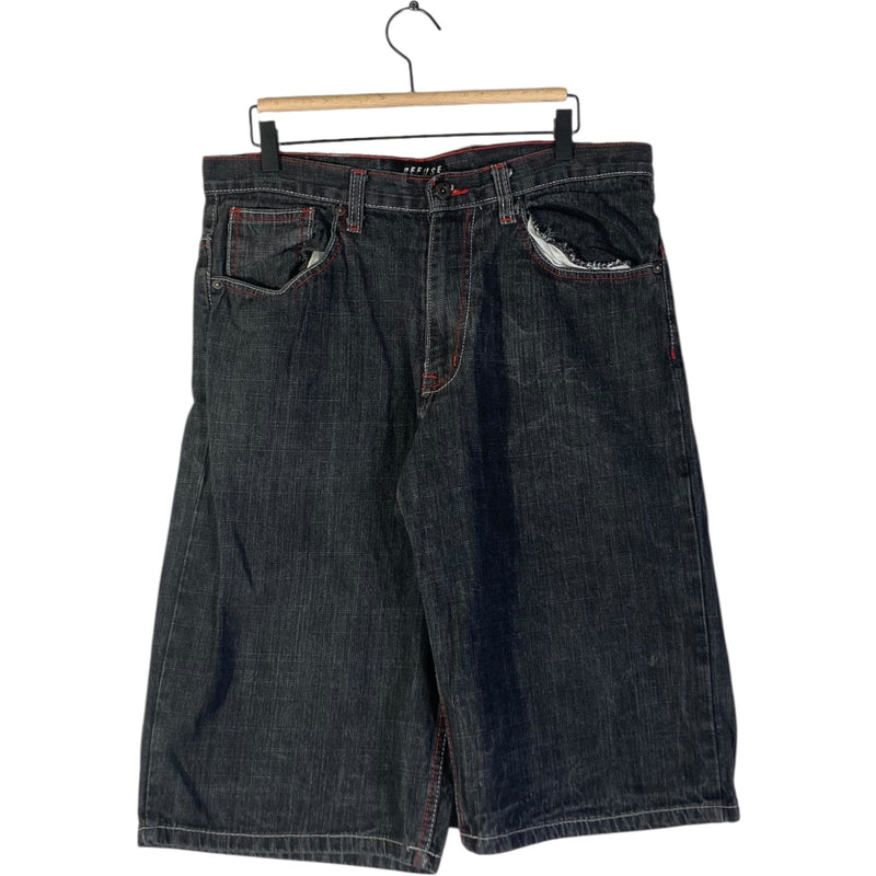 Vintage Refuse Bermuda Denim Jean Shorts 34x15