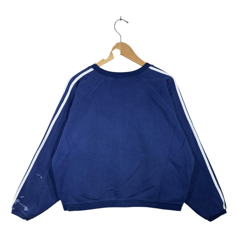 Vintage Adidas Trefoil 3-Stripes Crewneck