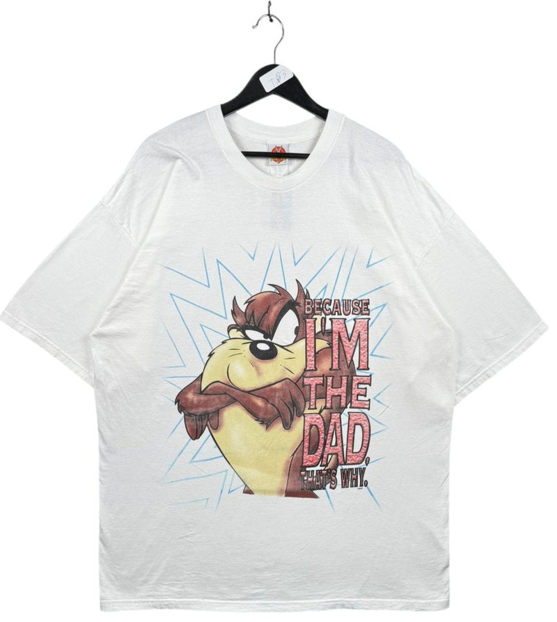 Vintage Looney Tunes Taz Because I’m The Dad T-Shirt