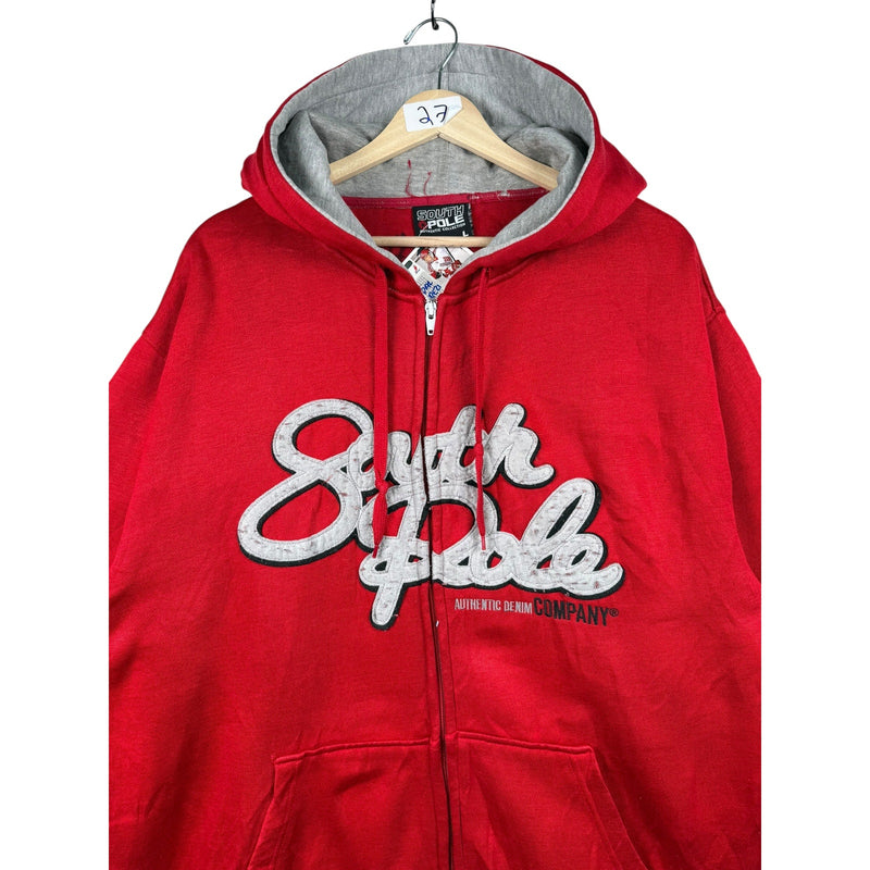 Vintage South Pole Full Zip Hoodie Large
