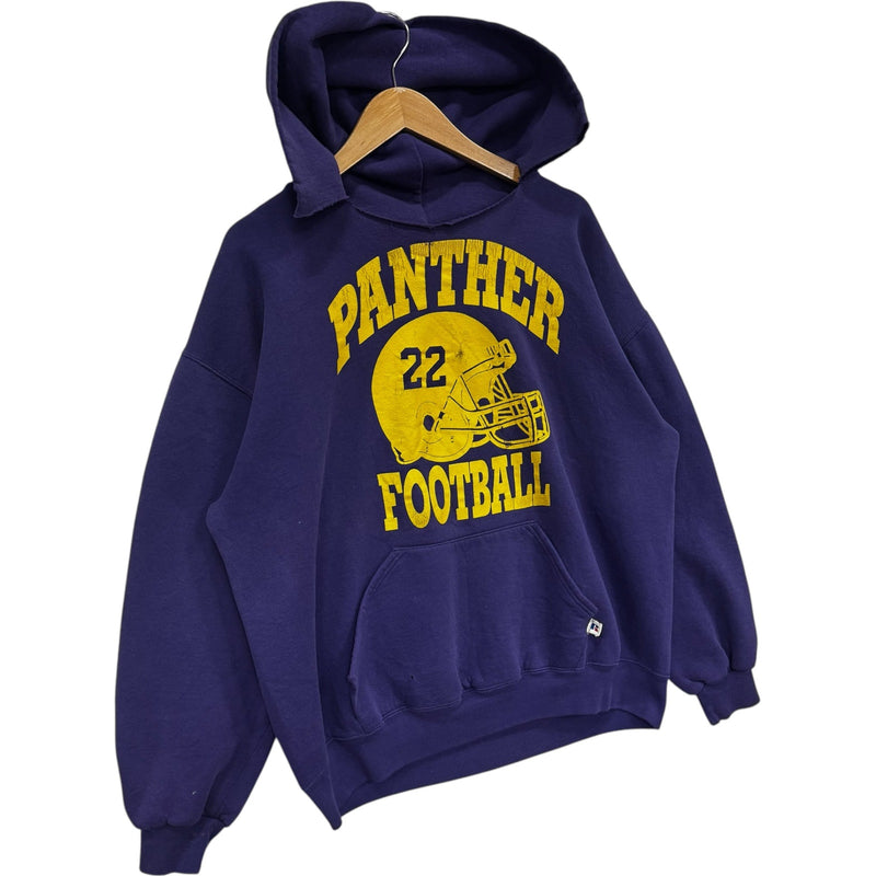 Vintage Russell Athletic Panther Football Helmet Hoodie