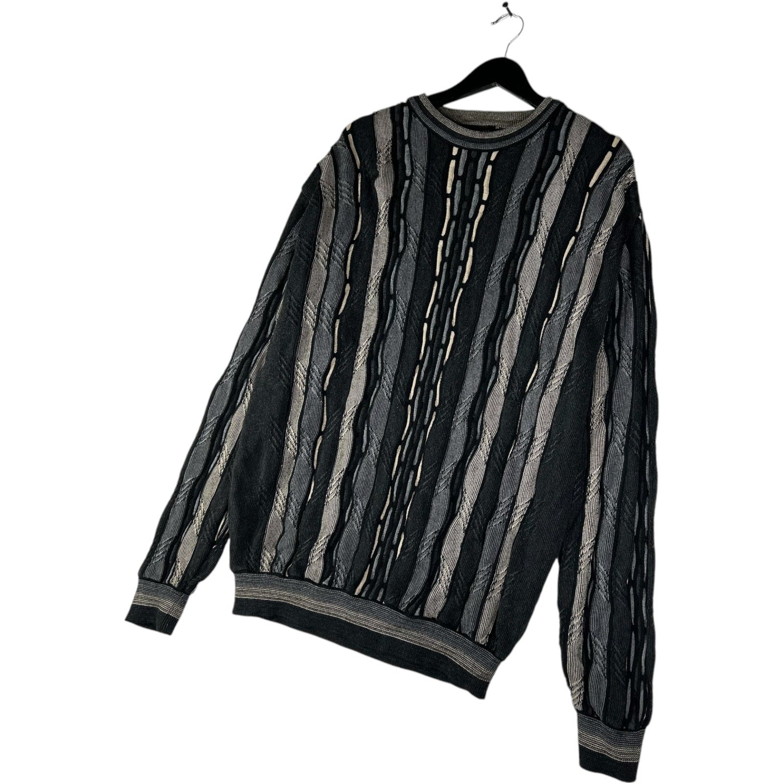 Vintage Tosani 3D Knit Textured Sweater