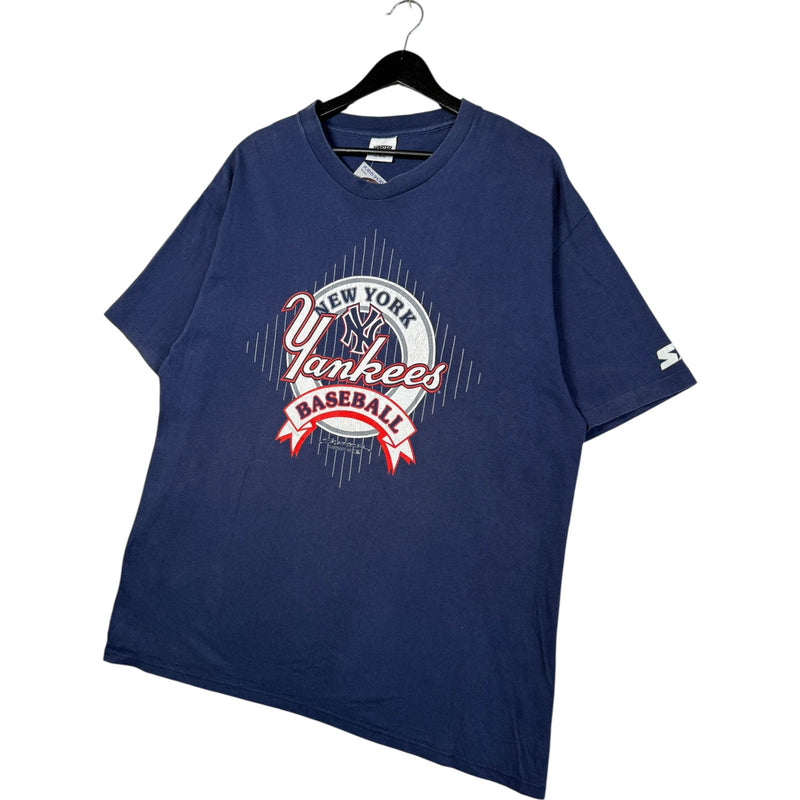 Vintage New York Yankees Chest Logo MLB T-Shirt 1991