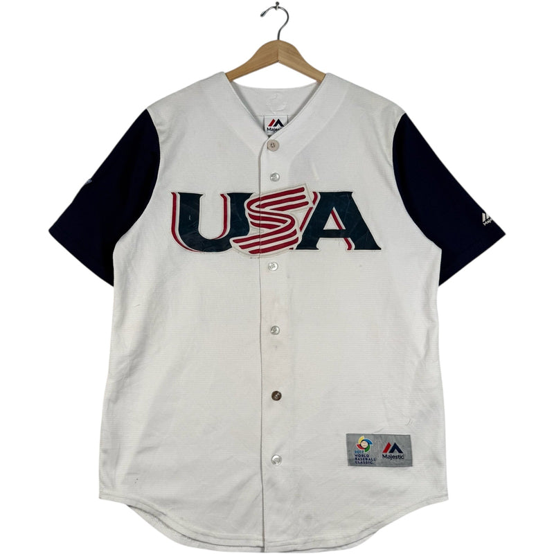 Vintage Majestic World Baseball Classic Nolan Arenado #12 Jersey