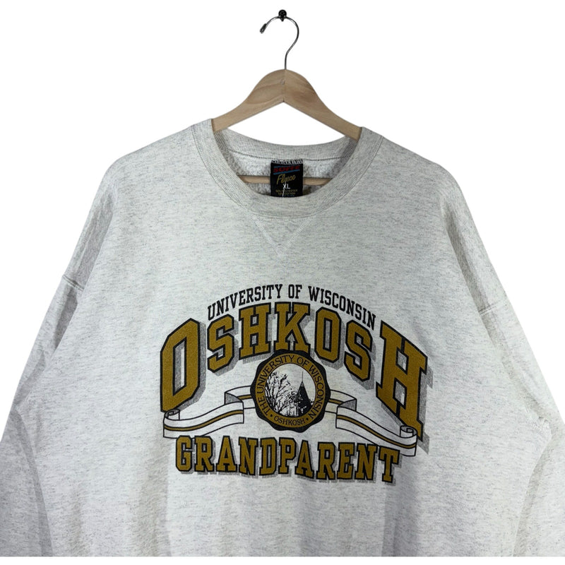 Vintage University Of Wisconsin Oshkosh Grandparent Crewneck