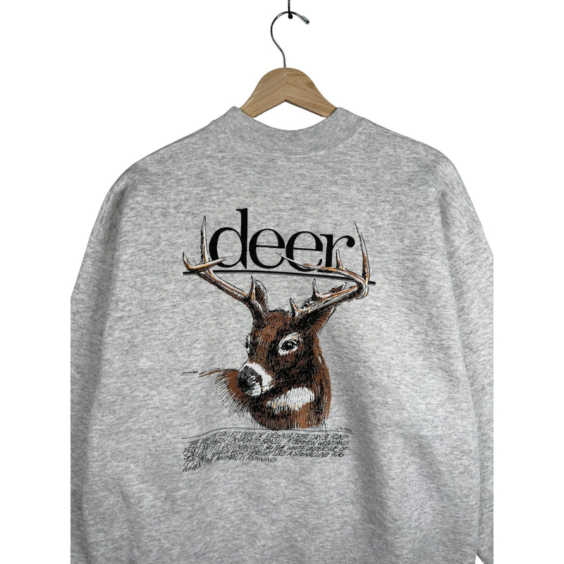 Vintage Deer Pullover Crewneck