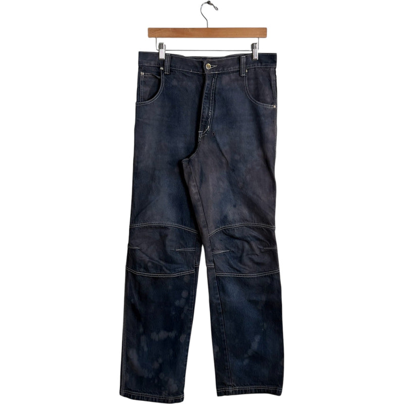 Vintage Flag Straight Leg Denim Carpenter Pants 34x32