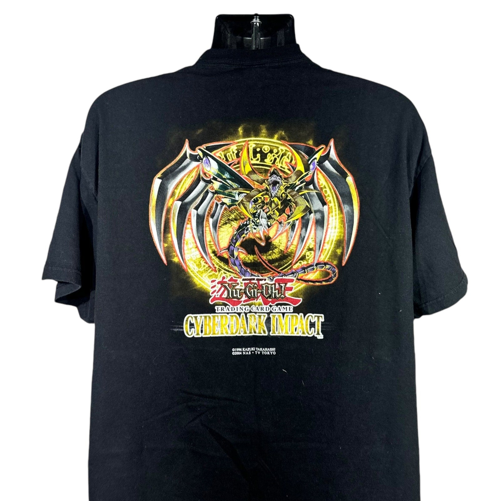 Vintage Yu-Gi-Oh! "Cyberdark Impact" Trading Card Game Tee