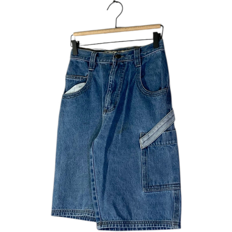 Vintage B1 Soul Utility Workwear Denim Shorts 26x10