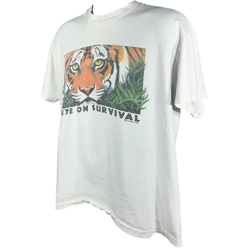 Vintage Eye on Survival Tiger Tee 90's