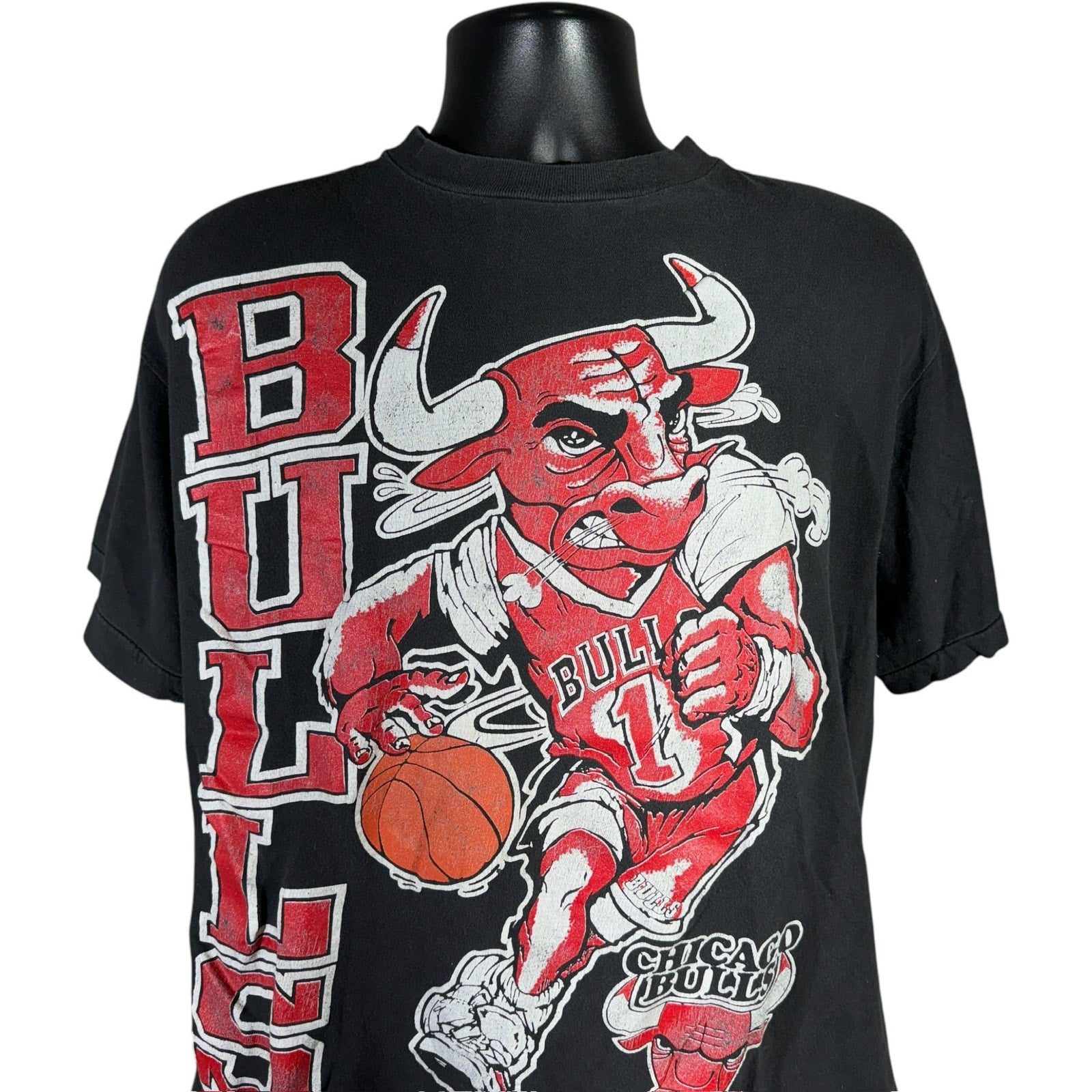 Vintage Chicago Bulls Mascot NBA Tee