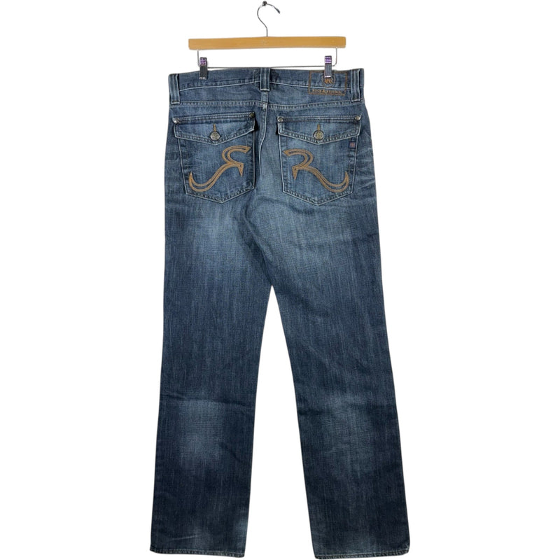 Vintage Rock & Republic Straight Leg Denim Jeans 36x34