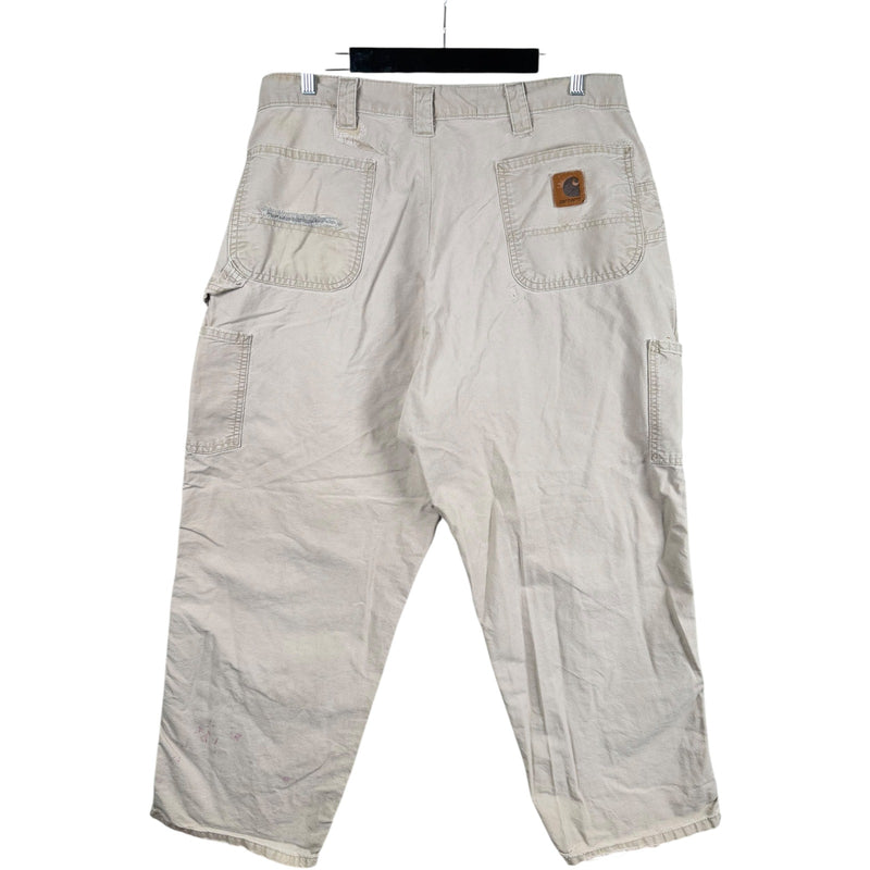 Vintage Carhartt Carpenter Work Pants 37x28
