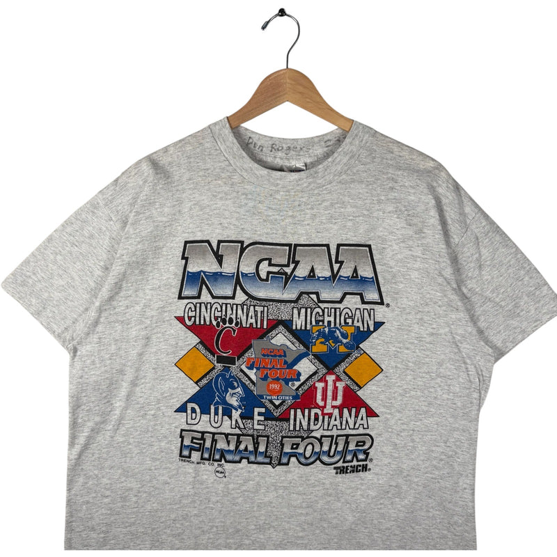 Vintage NCAA Final Four Large Logo Basketball Tournament 90s Tee