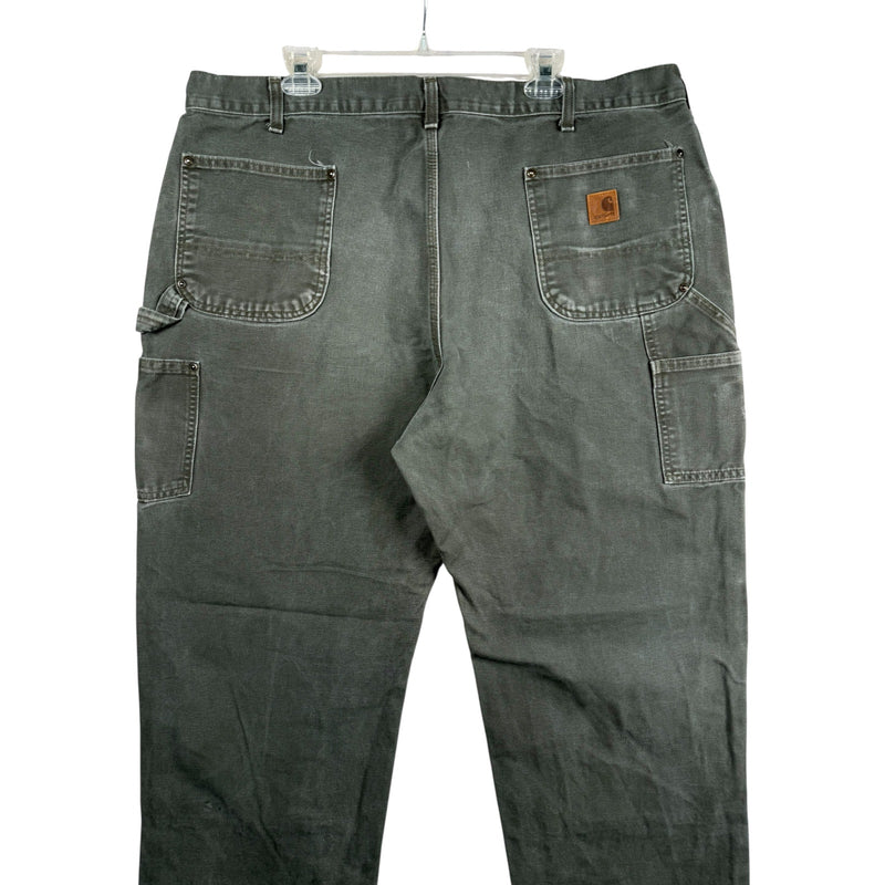 Vintage Carhartt Double Knee Carpenter Canvas Work Pants 42