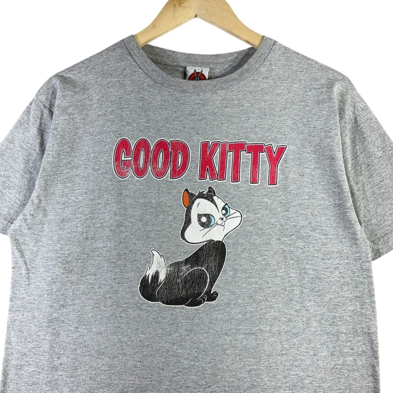 Vintage Looney Tunes Kitty Double Sided Graphic T-Shirt