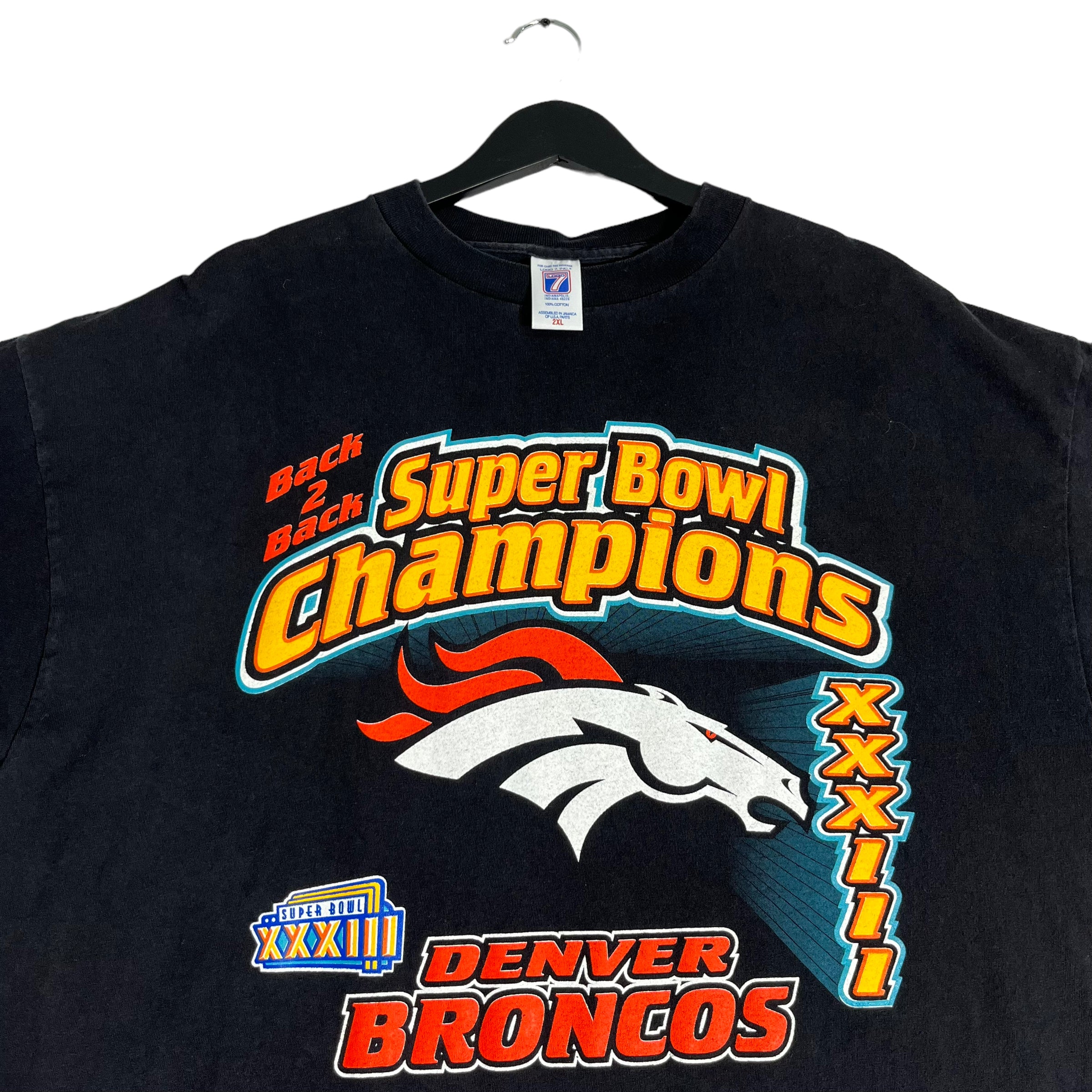 Vintage Denver Broncos Super Bowl Champs Tee 1999