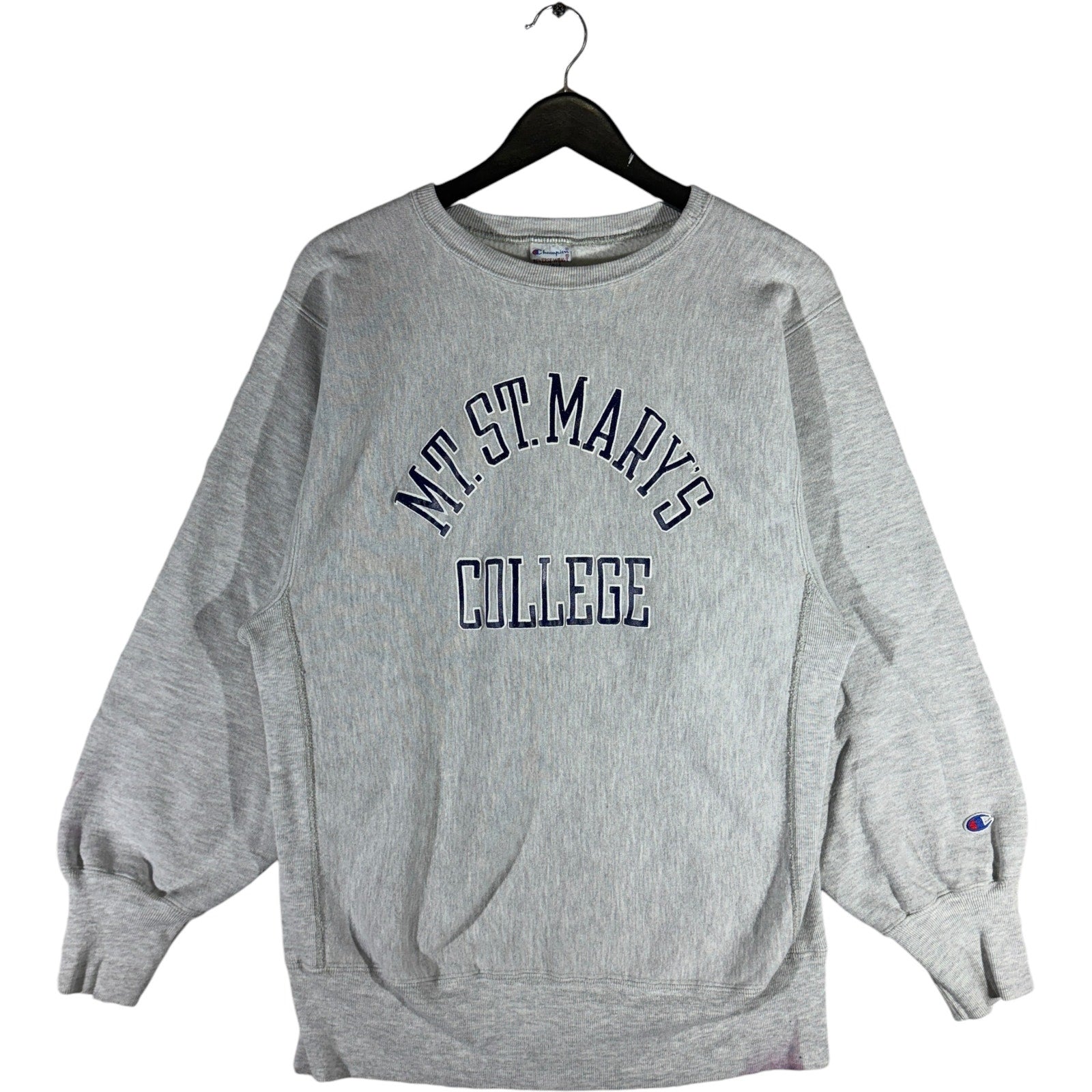 Vintage Champion Reverse Weave Mt. St Marys College Crewneck