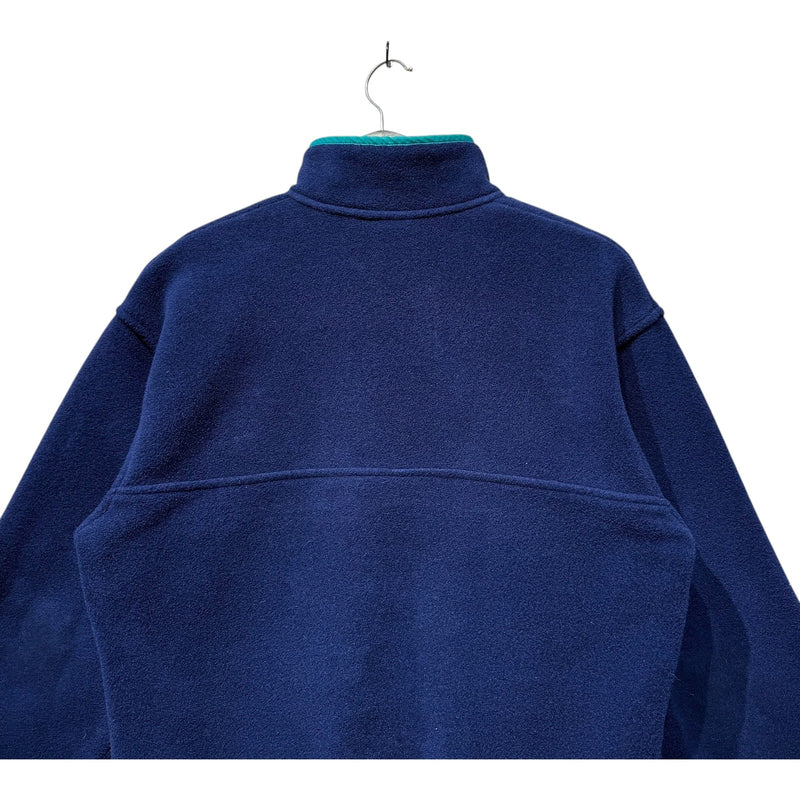Vintage Women's L.L. Bean 1/4 Button Spellout Fleece