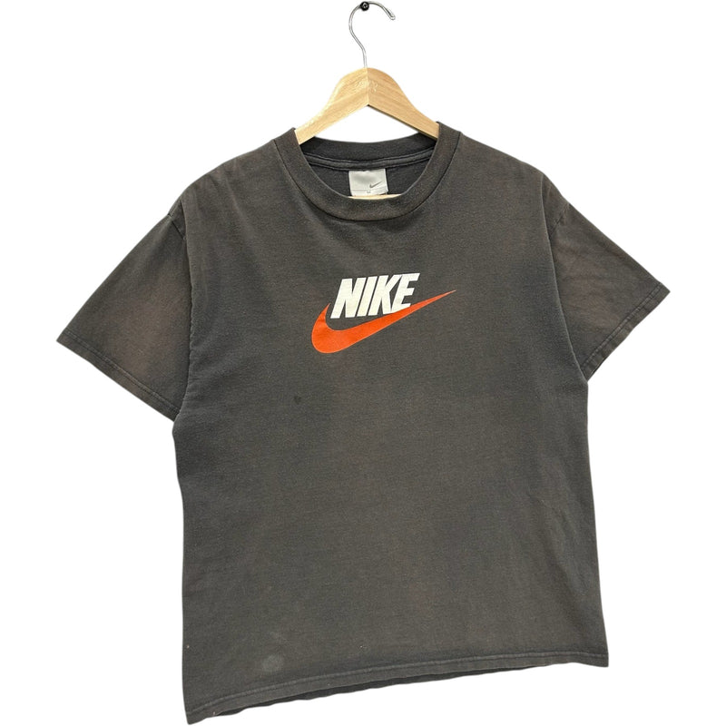 Vintage Nike Swoosh Chest Spellout Logo Tee