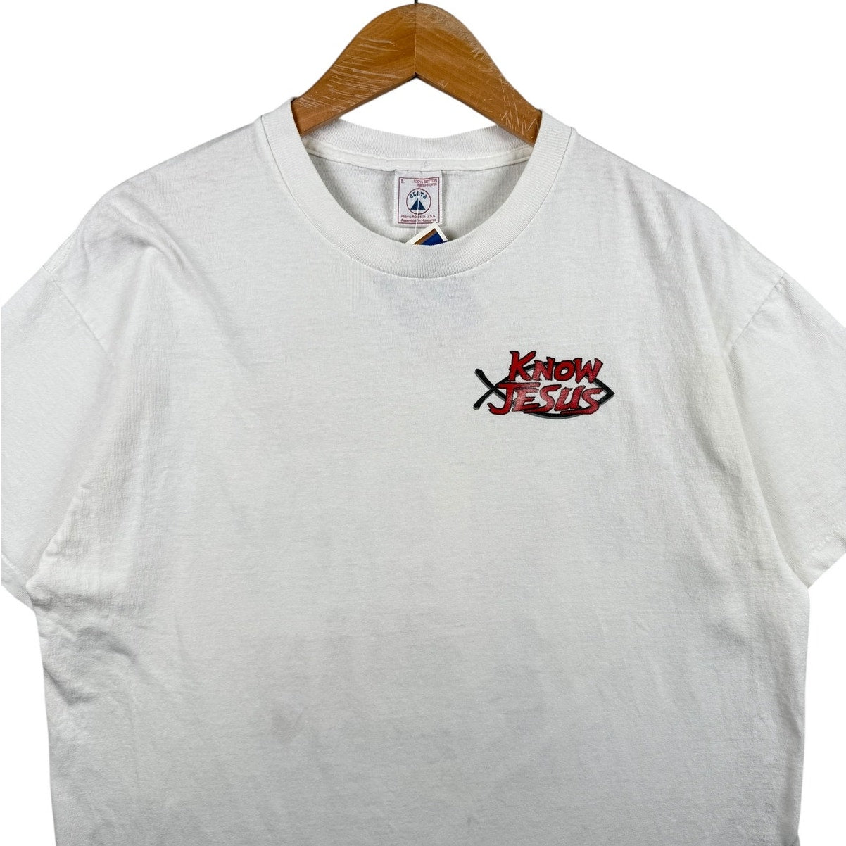 Vintage Vintage Know Jesus Christian T-Shirt