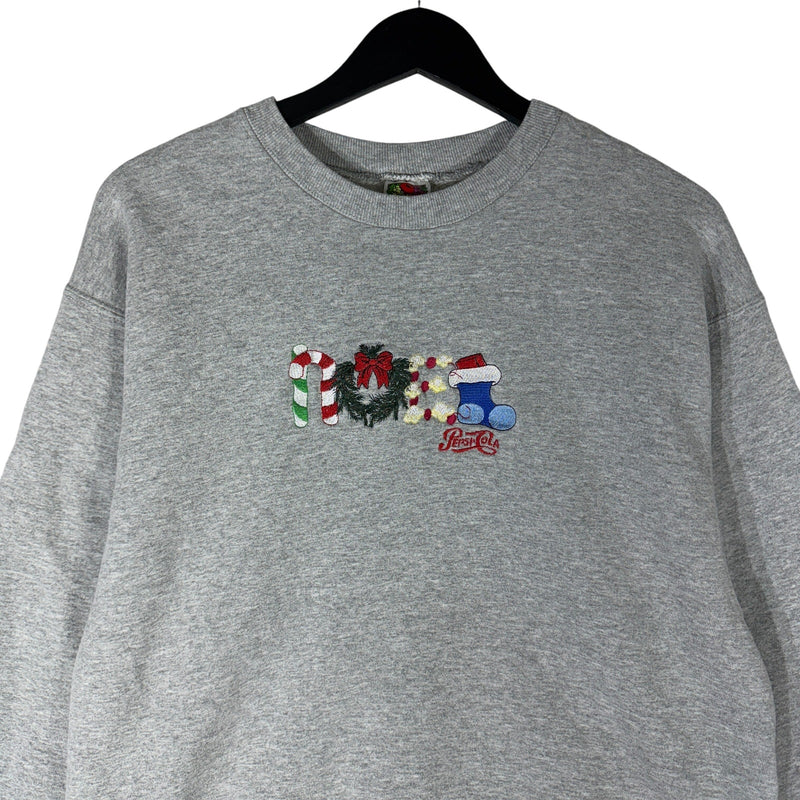 Vintage Pepsi-Cola Christmas Crewneck