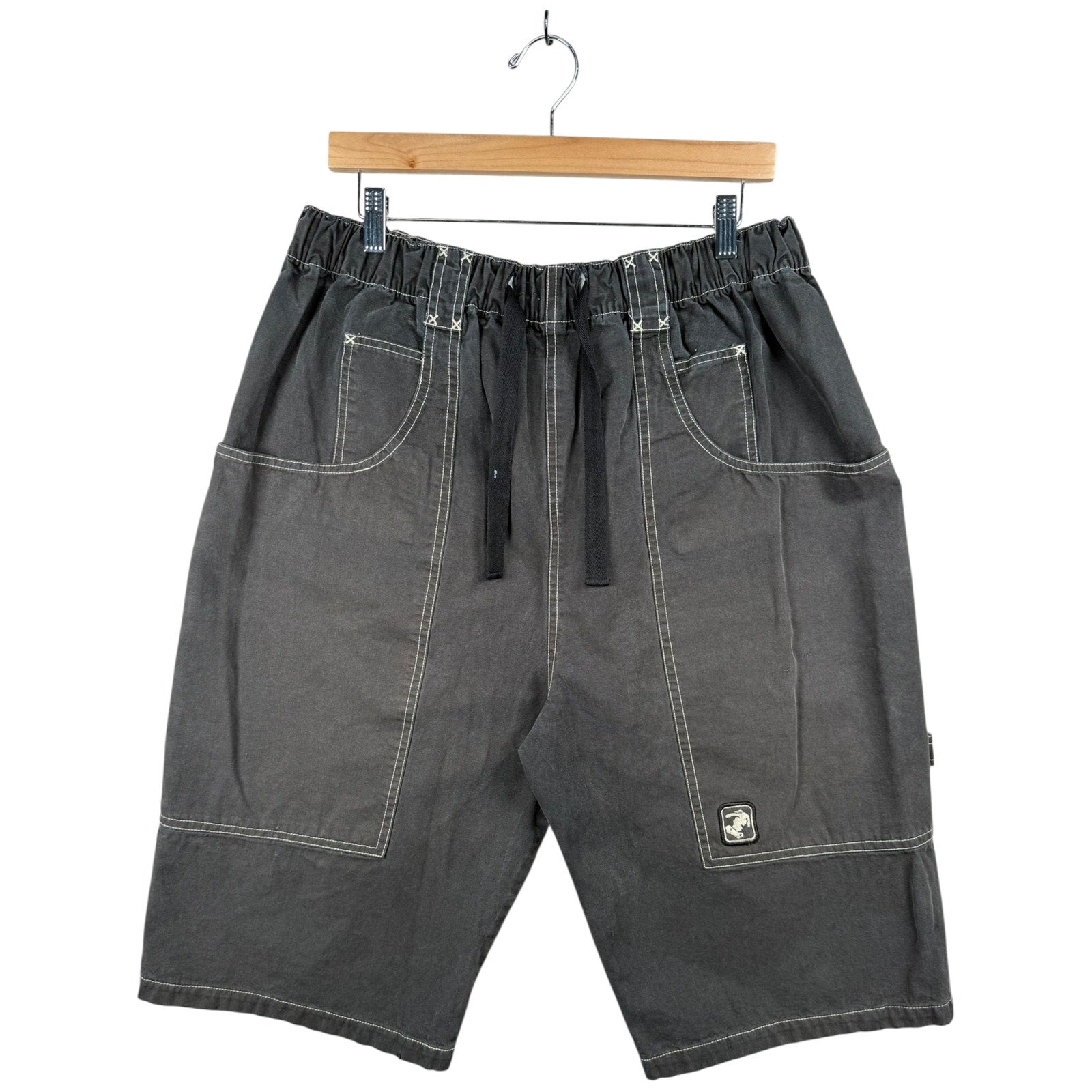 Vintage Kiabi Carpenter Double Knee Cargo Shorts 42