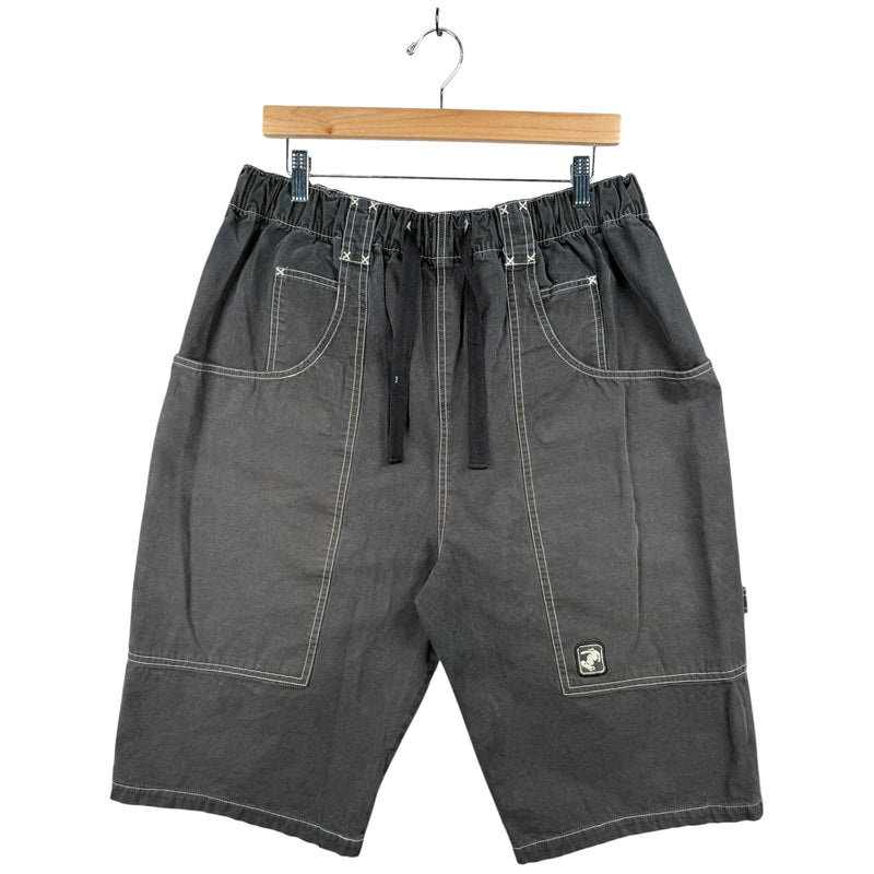 Vintage Kiabi Carpenter Double Knee Cargo Shorts 42