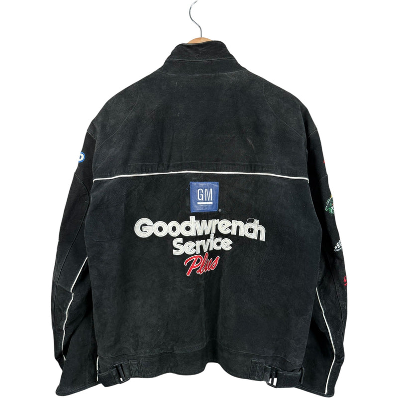 Vintage Goodwrench Service Racing NASCAR Leather Jacket