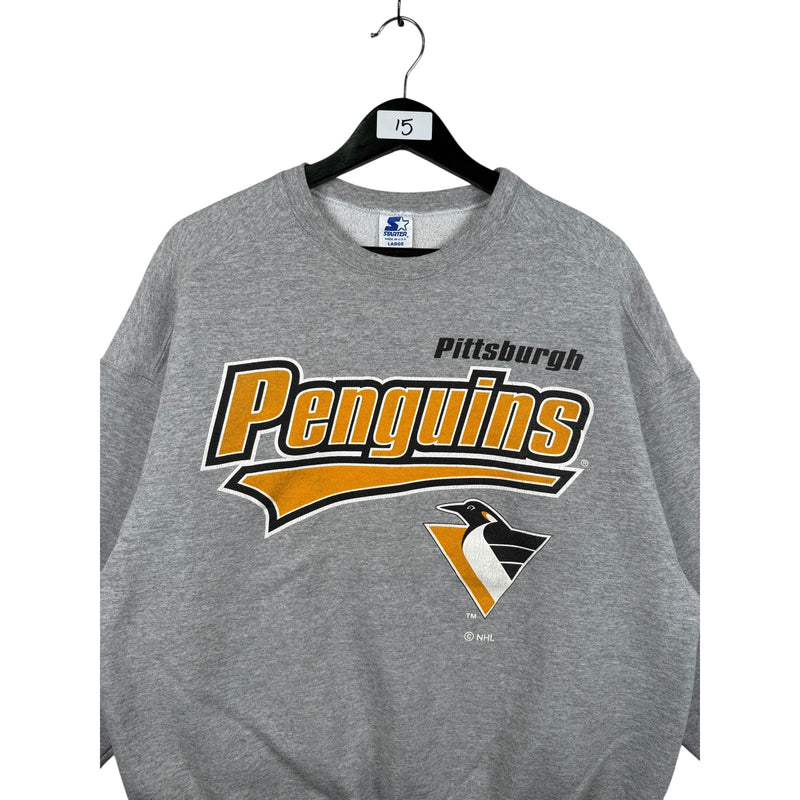 Vintage Starter Pittsburgh Penguins NHL Hockey Sweatshirt