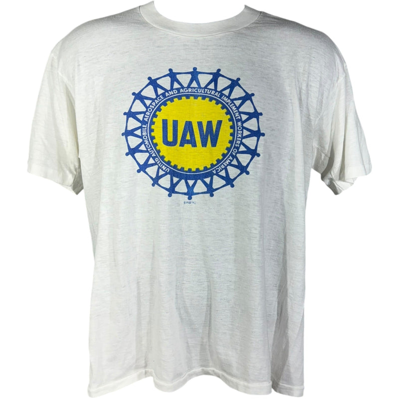 Vintage"UAW" Workers Union Tee