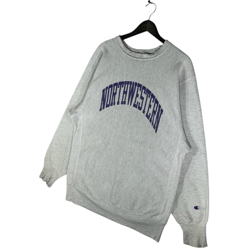 Vintage Champion Reverse Weave Northwestern University Crewneck