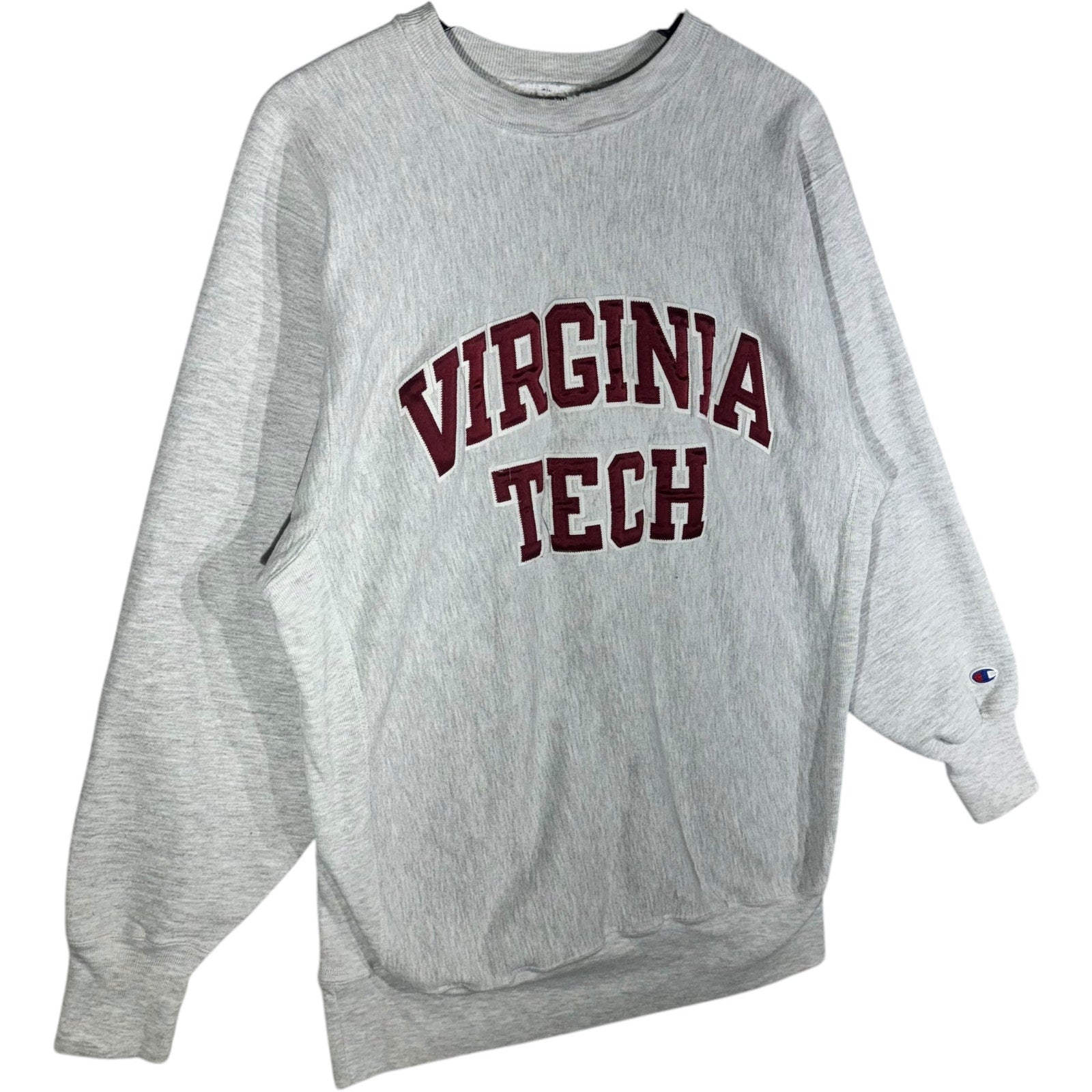 Vintage Champion Virginia Tech Large Spellout Crewneck