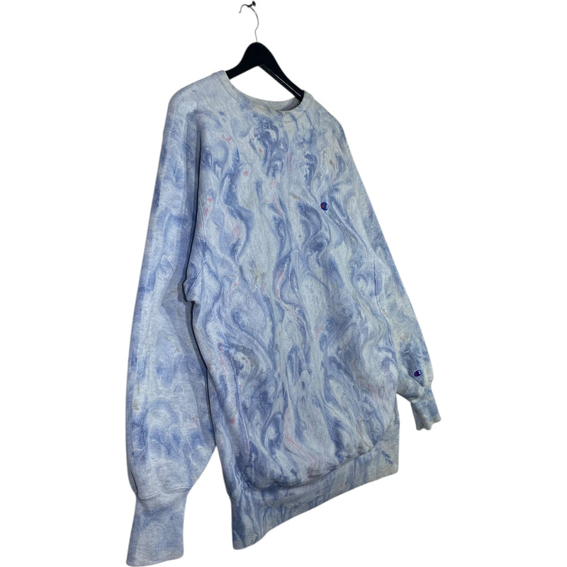 Vintage Champion Marble Dye Sweatshirt Crewneck