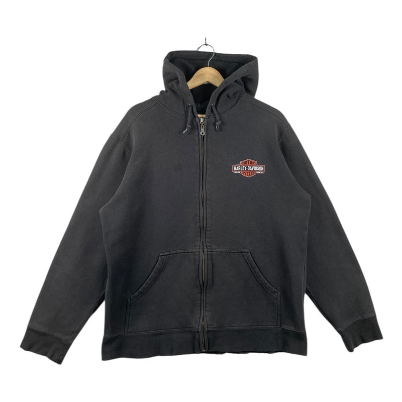 Vintage Harley Davidson Bar & Shield Oil Hoodie