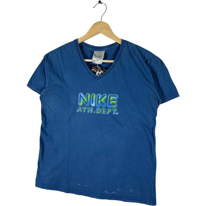 Vintage Nike Athletic Department V-Neck Tee