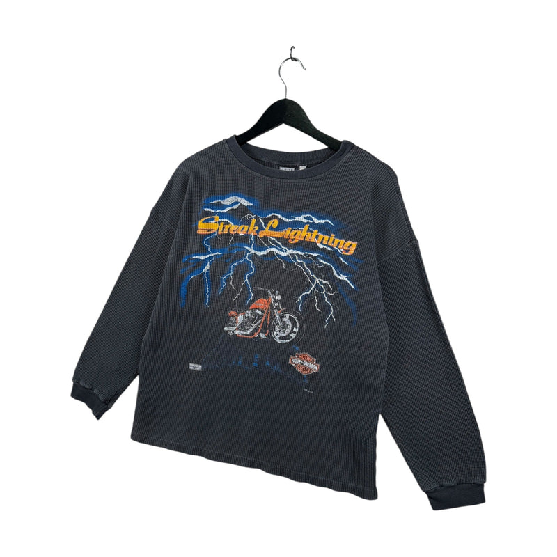 Vintage Harley Davidson Streak Lightning Long Sleeve