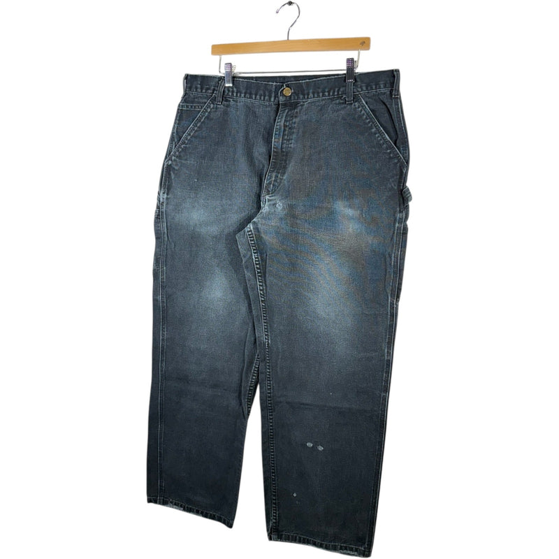 Vintage Carhartt Wide Leg Denim Carpenter Jeans 38 x 29