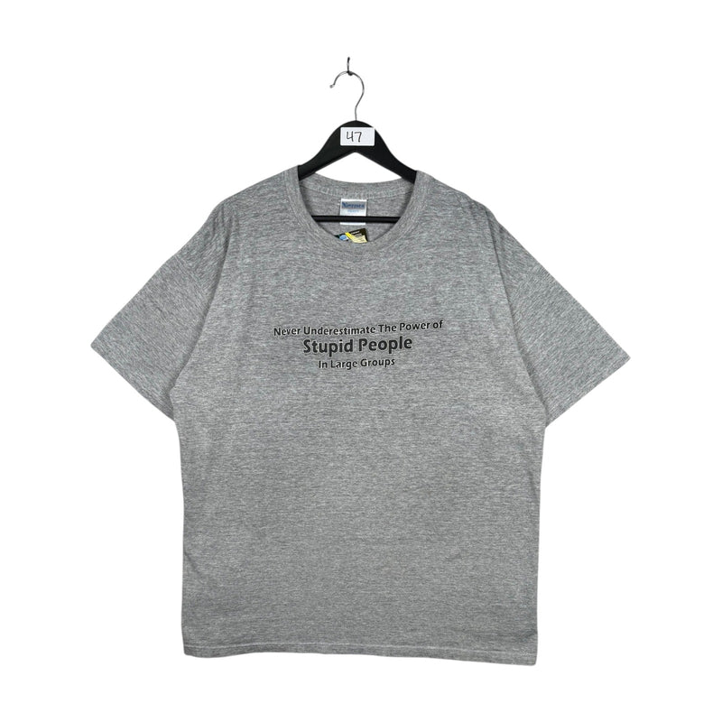 Vintage Stupid People Quote T-Shirt