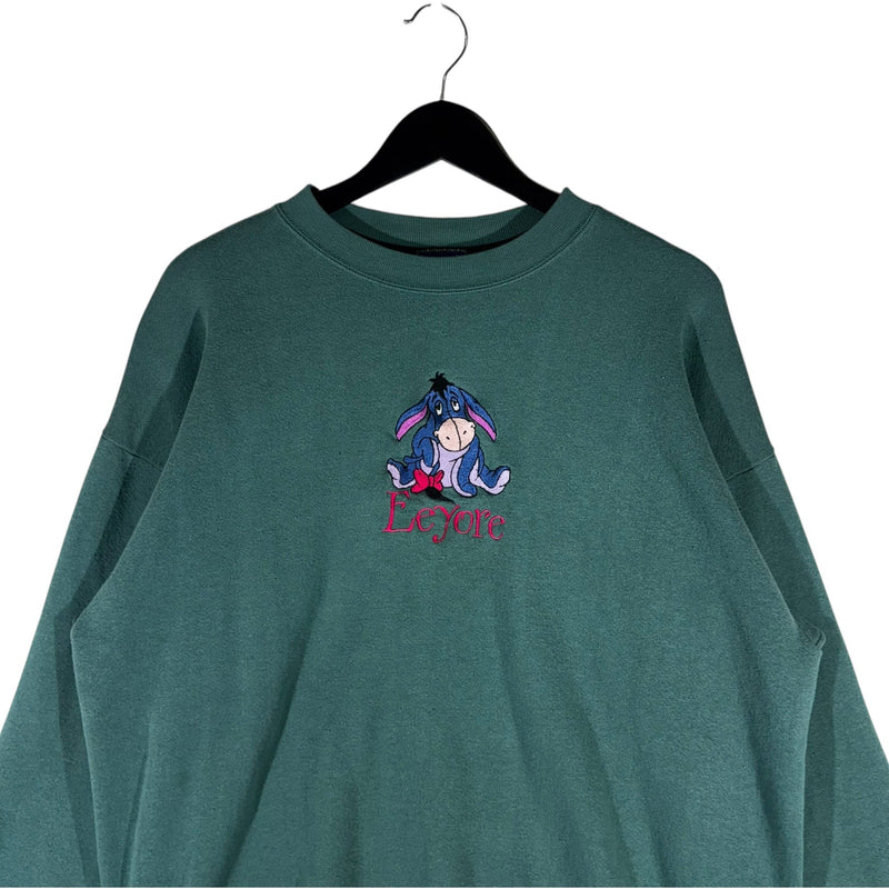 Vintage Disney Winnie The Pooh "Eeyore" Embroidered Crewneck