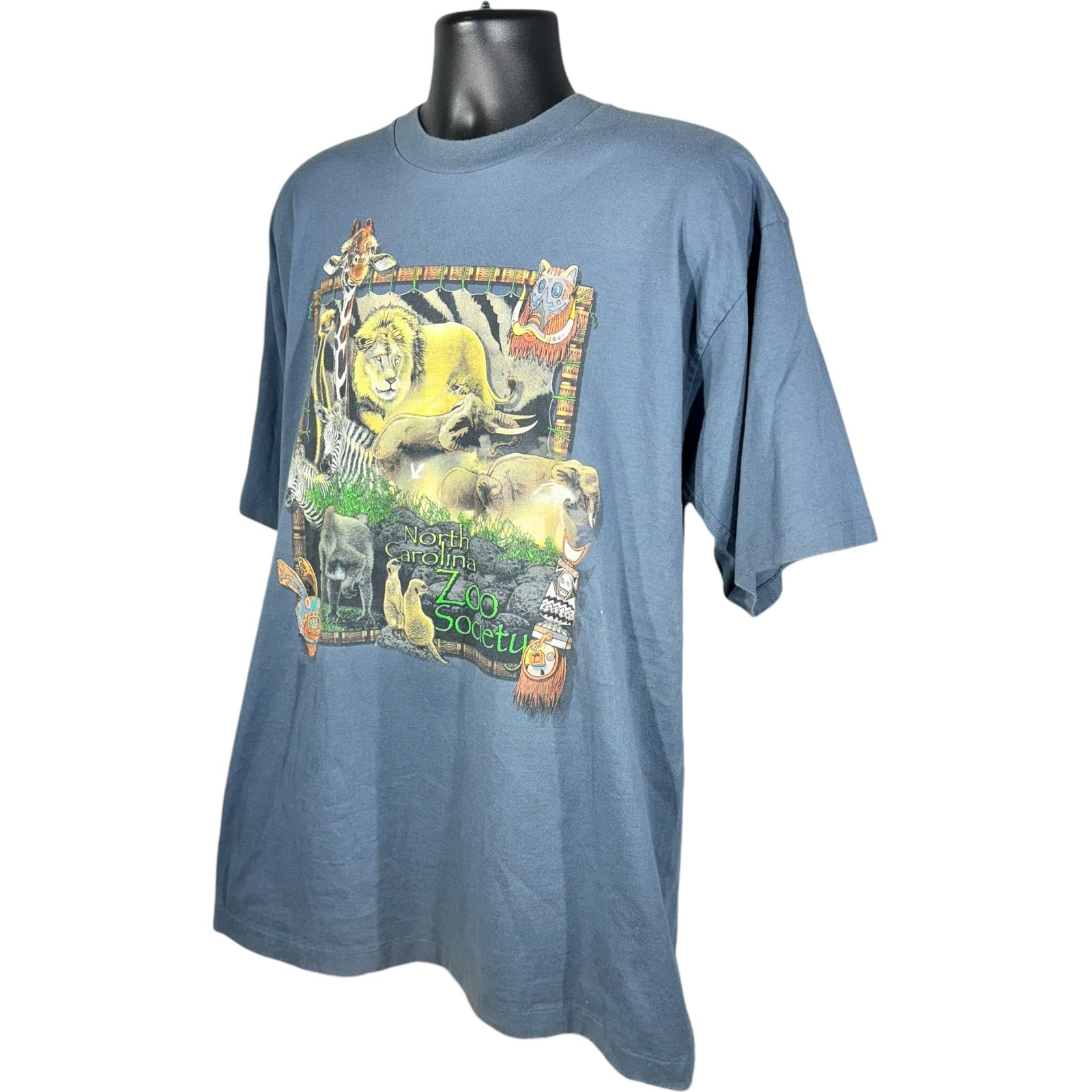 Vintage North Carolina Zoo Society Tee