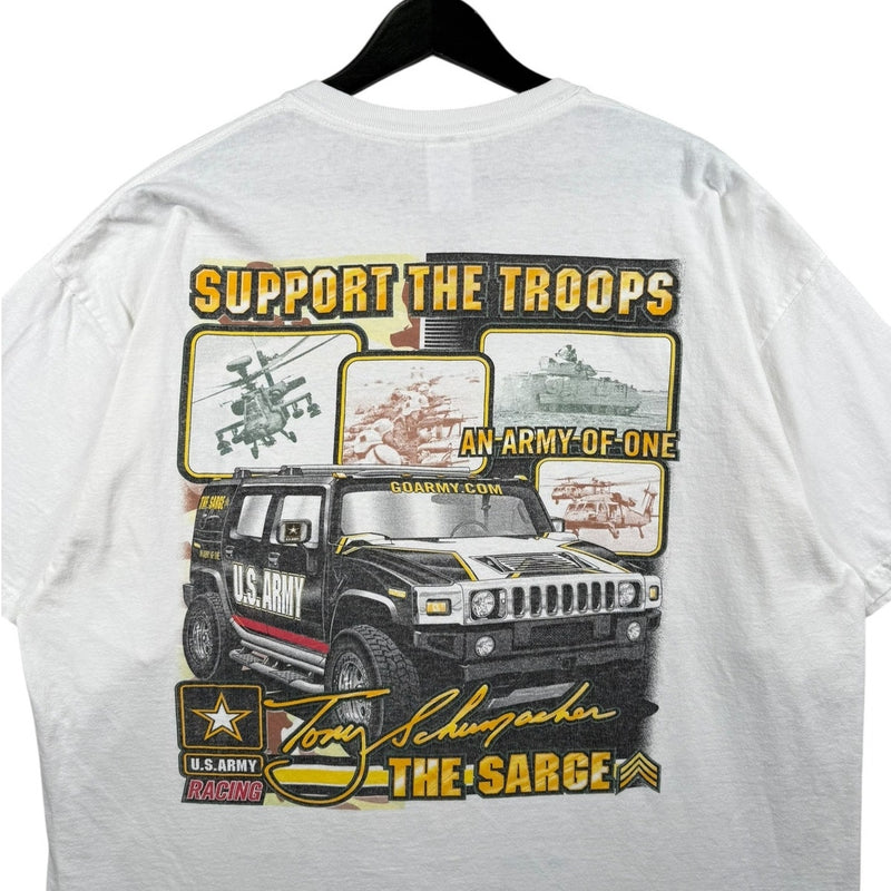 Vintage Tony Schumacher NHRA Dragster T-Shirt