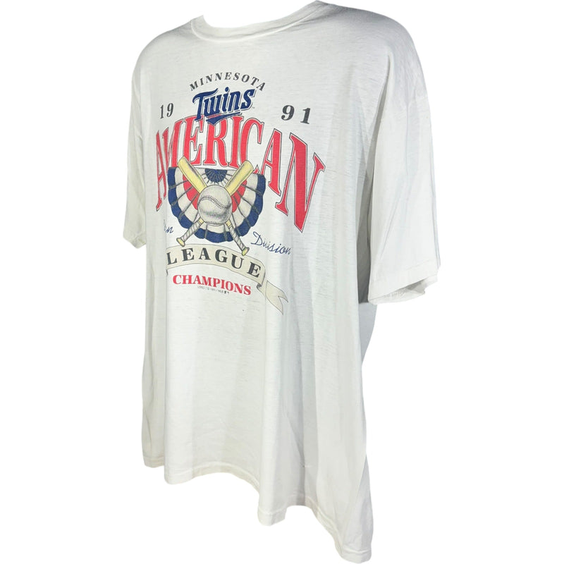 Vintage Minnesota Twins League Champions Tee 1991